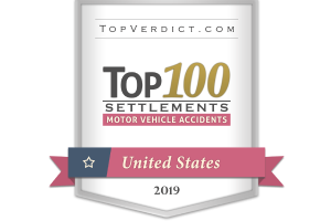 Top 100 Settlements, Motor Vehicle Accidents - 2019