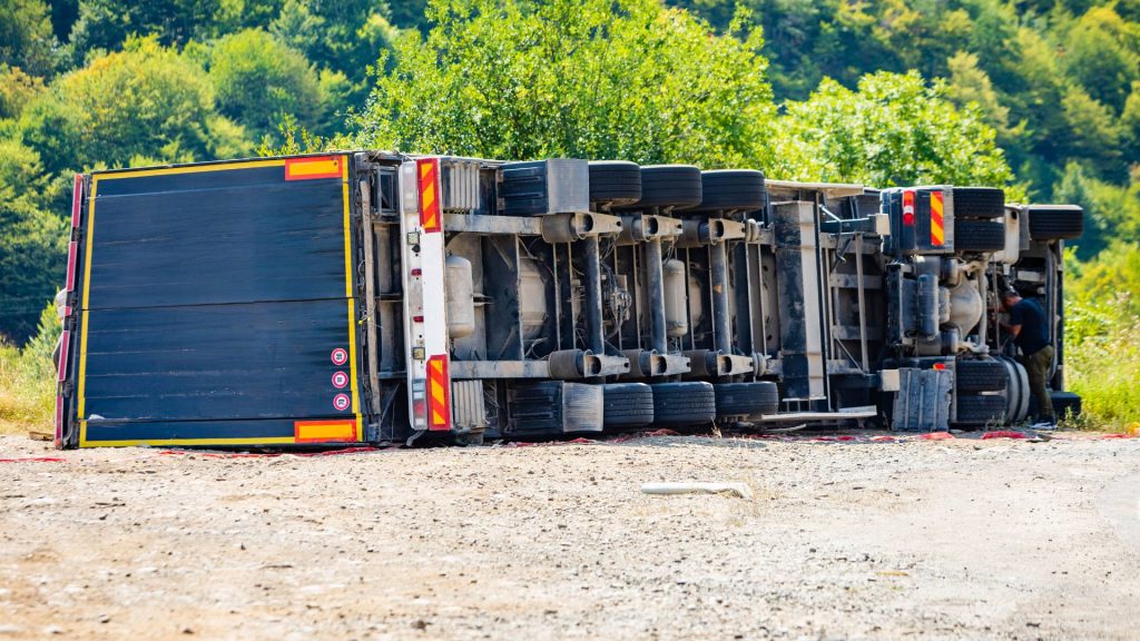 rollover truck accident miami florida